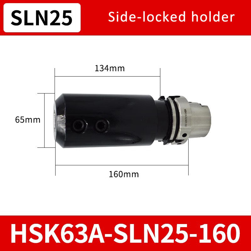 10005 HSK63A-SLN25 32 Side-fixed high-speed toolholder U-drill CNC toolholder High-precision balanced toolholder Shandong Denso Pricision Tools Co.,Ltd.